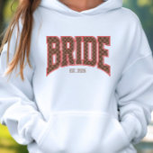 ブラウン チェック 豪華 ヴァーシティ BRIDE スウェットシャツ