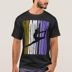 ブラウン・チャンピオン・オブ・ダンス・誕生日・コンクール Tシャツ