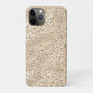 ブラウン チーター ヒョウ 動物の皮膚柄 アニマル iPhone 11 PROケース