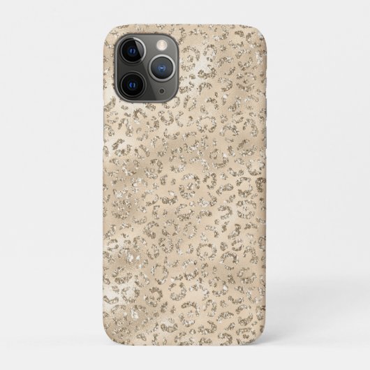 ブラウン チーター ヒョウ 動物の皮膚柄 アニマル Case-Mate iPhoneケース (裏)