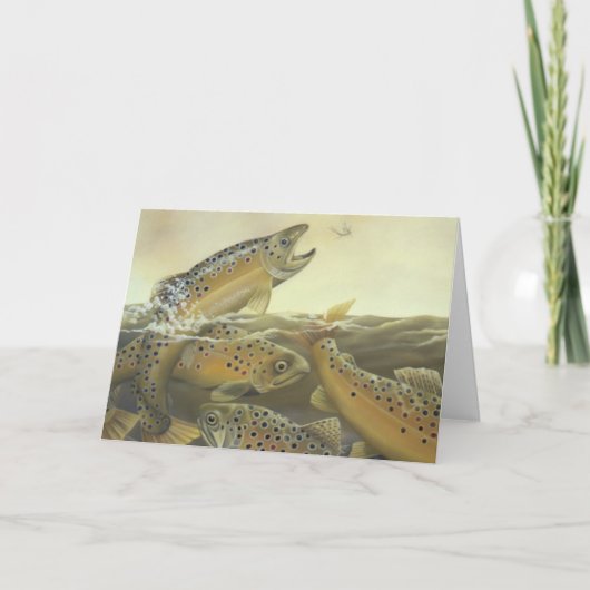 ブラウン・トラウトカード カード (正面)