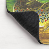 ブラウン・トラウト マウスパッド (コーナー)