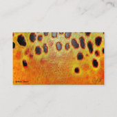 ブラウン・トラウト-名刺 名刺 (裏面)