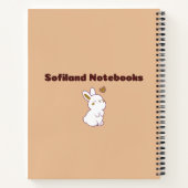 ブラウン🤎🥨🌷🌸💛 ノートブック (裏面)