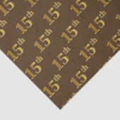 ブラウン、フェイク金ゴールド15日（15日）イベント 薄葉紙 (詳細)