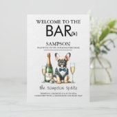 ブラウン フレンチブルドッグ バー メニュー (スタンド正面)