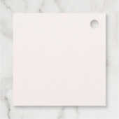 ブラウン ブーツ アンド バブル ブライズシャワー フェイバータグ (裏面)