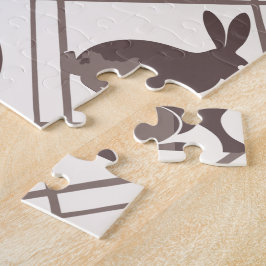 ブラウン・プレイド・イースター ジグソーパズル