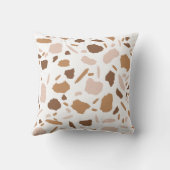 ブラウン&ベージュタンテラッツォ クッション (裏面)