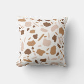 ブラウン&ベージュタンテラッツォ クッション (正面)