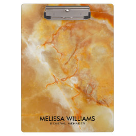 ブラウン&ベージュ大理石のテクスチャ クリップボード