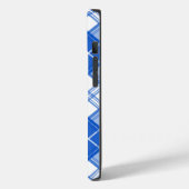 ブラウン ホワイト タータンチェック yxm0uat9 Case-Mate iPhoneケース (裏面 / 左)