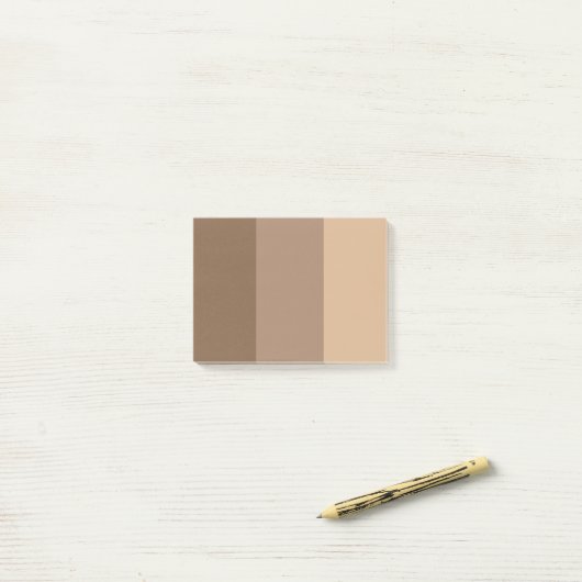 ブラウン ポストイット (デスク上)