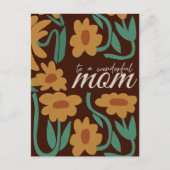 ブラウン・マザーズ・デイ ポストカード (正面)