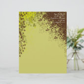 ブラウン&ライム離れズレターヘッド レターヘッド (スタンド正面)