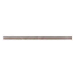 ブラウン、白および黒のストライプ サテンリボン