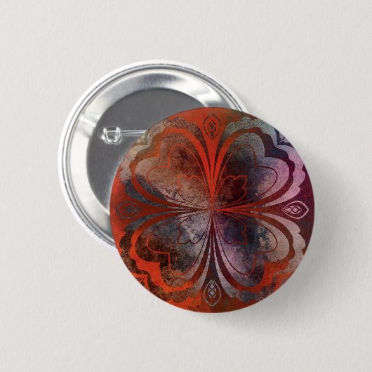 ブラウン 缶バッジ (正面&裏面)