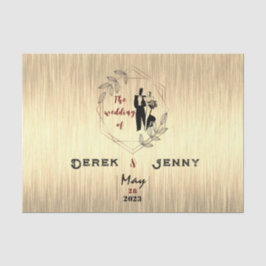 ブラウン 薄葉紙