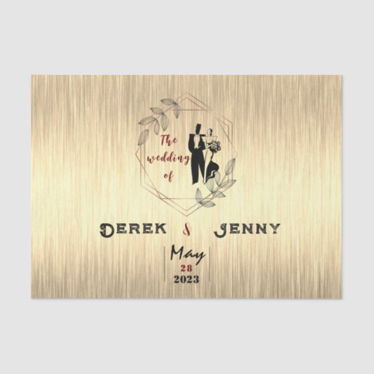 ブラウン 薄葉紙 (正面)