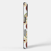 ブラウンMCMジャーブブレーカー Case-Mate iPhoneケース (裏面 / 右)