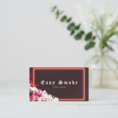 ブラウンVapeショップ名刺 名刺 (スタンド正面)