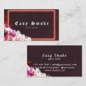 ブラウンVapeショップ名刺 名刺 (正面/裏面)