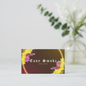 ブラウンVapeショップ名刺 名刺 (スタンド正面)