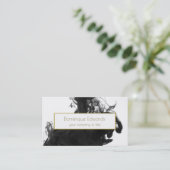 ブラエレガントックインカスタムク金ゴールドプロフェッショナル 名刺 (スタンド正面)