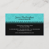 ブラエレガントックレースとバロック 名刺 (裏面)