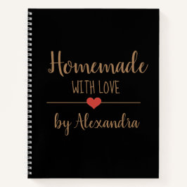 ブラエレガントック金ゴールドレシピ  ノートブック