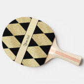 ブラエレガントック&金ゴールドダイヤ 卓球ラケット (横)