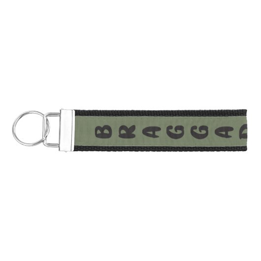 ブラガド性手首キーチェーン リストバンドキーホルダー (鍵左)