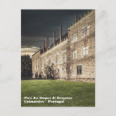 ブラガンザのドゥーク宮殿 ポストカード (正面)