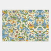 ブラガ、ステップ、ポジターノ ラッピングペーパーシート (正面3)