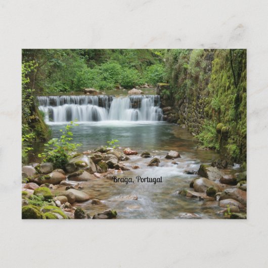 ブラガ,ポルトガルの風景 ポストカード (正面)