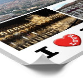 ブラガ – 愛する – ポルトガル –  ポスター (角)