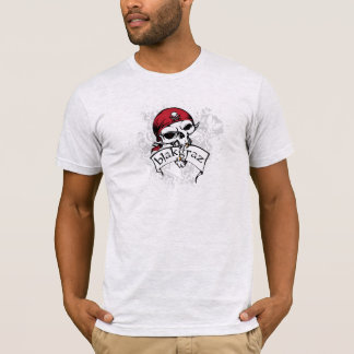 ブラクグラスパイレーツスカルTシャツ Tシャツ