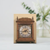 ブラケットクロック， c.1700 ポストカード (スタンド正面)