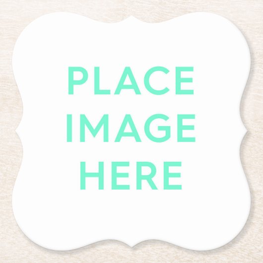 ブラケットコースター ペーパーコースター (正面)