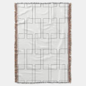 ブラケットテーマパターン3月バスケットボール選手権大会 スローブランケット (正面縦)