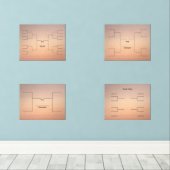 ブラケットトゥーニーバスケットボール16 8 4チー遊ムイン (ウッドフロア)