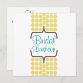 ブラケットバンドインイエローブライダル 招待状 (正面/裏面)