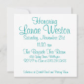 ブラケットバンドインイエローブライダル 招待状 (裏面)