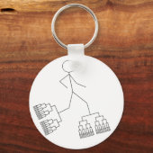 ブラケットマン キーホルダー (正面)