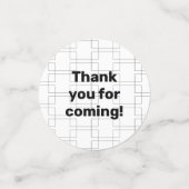 ブラケット排除トーナメントスポーツウォッチパーティー コンフェッティ (スモール正面)