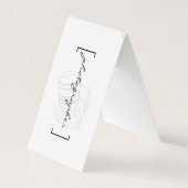 ブラケット/写真家 名刺 (正面)