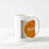 ブラケトロジマーチのバスケの素晴らしさ コーヒーマグカップ (正面右)