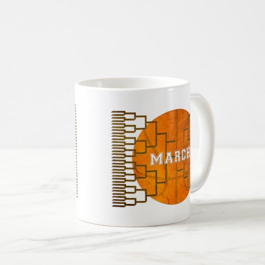 ブラケトロジマーチのバスケの素晴らしさ コーヒーマグカップ (正面右)