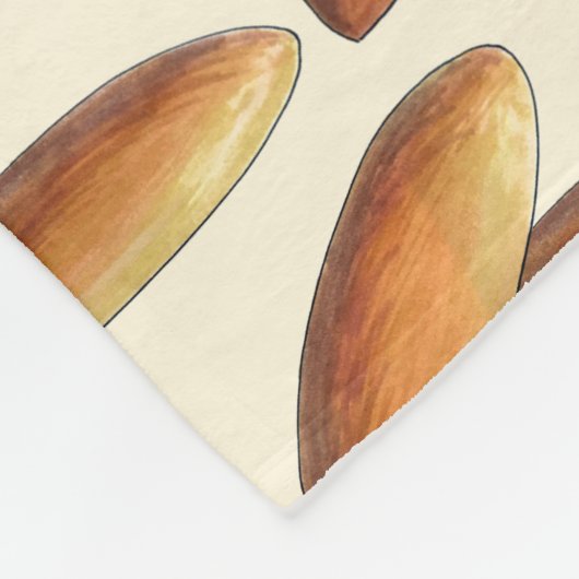 ブラケーキジャマイ伝統的カモラスケーキ フリースブランケット (角)