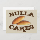 ブラケーキジャマイ伝統的カモラスケーキ ポストカード (正面/裏面)